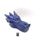 Lapislazuli Drachenkopf Gravur