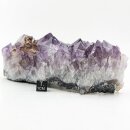 Amethyst mit Calcit Kristall