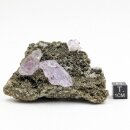 Amethyst Kristall auf Matrix