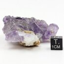 Amethyst Kristall auf Matrix