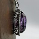 Amethyst Anhänger, fac. in 92,5er Silber