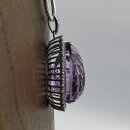 Amethyst Anhänger, fac. in 92,5er Silber